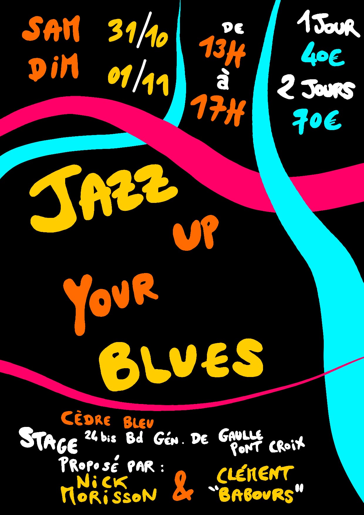 Affiche de l’événement Jazz Up Your Blues + Jam
