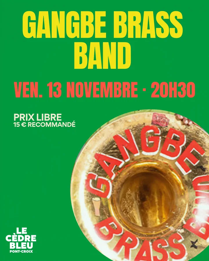 Affiche de l’événement Gangbé Brass Band