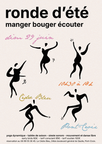 Affiche de l'événement Ronde d'été: manger bouger écouter